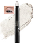 Boobeen Eyeshadow Pencil Crayon Waterproof Stick Shimmer Cream Pen - Create Glitter Eye Makeup, Easy to Use (01#)