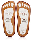 SunFX Disposable Sticky Feet Protectors (50-PAIRS) Spray Tan Feet Protector Pads for Sunless Airbrush Tanning