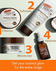 Palmer's Face Oil + Face Scrub, Coconut Oil Formula with Vitamin E Skin Care Bundle, Made with Fair Trade Coconut Oil & Monoi, Includes 1 Facial Oil (1 fl oz) and 1 Face Exfoliator (3.17 oz)