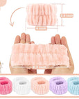 Absorbent microfiber spa wrist towels,