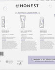 The Honest Company Calming Lavender Bathtime Gift Set | Hypoallergenic Bath Essentials for Sensitive Skin | Shampoo + Body Wash, Face + Body Lotion, Bubble Bath, Conditioner, Wash Cloth