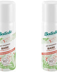Batiste Dry Shampoo, Bare, Mini Travel Size 1.6 oz (Pack of 2)