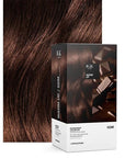 IGK Permanent Hair Dye Color Kit | 5GM Warm Up - Golden Mahogany Brown | 100% Gray Color Coverage + Strengthen + Shine | Ammonia Free
