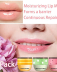 3 PCS Bee Lip Balm Honey Wrinkle
