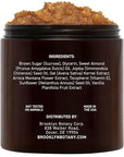 Brooklyn Botany Brown Sugar Body Scrub - Moisturizing and Exfoliating Body, Face, Hand, Foot Scrub - Fights Acne, Fine Lines & Wrinkles, Great Gifts For Women & Men - 10 oz