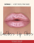 Runway Rogue LuxGloss Lip Gloss, High-Pigment Shimmery Soft Pastel-Pink Lip Gloss, ‘Catwalk’