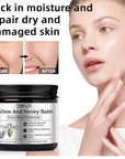 Tallow and Honey Balm for Skin Honey Butter Face & Body Cream For Skin Firming & Hydrating Balm Skin Care Tallow Face Moisturizer Cream (2)