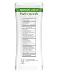 Dove go fresh Antiperspirant Deodorant, Cool Essentials 2.6 oz, Twin Pack