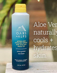Oars + Alps After Sun Cooling Spray, Includes Aloe Vera and Niacinamide with a Green Tea Scent, 6 Fl Oz