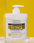 Advanced Clinicals Retinol Body Lotion & Face Moisturizer | Visible Anti Aging Skin Care Retinol Body Cream For Women & Men Targets Look Of Fine Lines, Wrinkles, & Crepe Looking Dry Skin, 16 Ounce