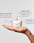 OUAI Body Cream Travel Size, Melrose Place - Hydrating Whipped Body Cream with Cupuaçu Butter, Coconut Oil & Squalane - Softens Skin and Delivers Healthy-Looking Glow - Sulfate Free Skin Care (3.4 Oz)