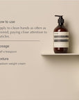 Aesop Resurrection Duet | Hand Wash & Hand Balm | Gentle Cleanse, Soften Hard-Working Hands | 16.9 oz / 500mL