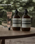 Aesop Resurrection Aromatique Travel Size Hand Balm | Lotion with Sweet Almond and Macadamia Nut to Nourish Dry Hands | 2.4 oz / 75mL