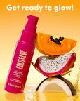 Coco & Eve Anti-Aging Tanning Serum - Face tanner with Skincare Actives for Gradual, Hydrating Glow. Natural Self Tanning Bronzer, with Niacinamide & Antioxidants for Healthy Glowing Skin (1.01 Fl Oz)
