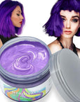Temporary Purple Hair Color Wax,Natural Hair Spray Color Washable For Kids Women Men For Dark Light Hair Hairstyle Cosplay Halloween Party Christmas Diy Hairstyle