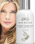 Refreshing Toner for Face with Rose Water and Organic Aloe for True Moisturization, Gentle Pore Cleaner & Pore Minimizer for Face, Hydrating Toner, Cruelty Free, Paraben Free, Skincare 4.0 Fl Oz