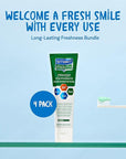 SmartMouth Premium Toothpaste for Elite Oral Health Protection, 6 oz, 4-Pack