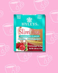 Hyleys Slim Tea Cranberry Flavor - Weight Loss Herbal Supplement Cleanse and Detox - 25 Tea Bags (1 Pack)