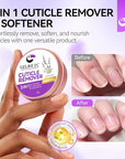 gelike ec Nail Care Cream Organic for Women: Lavender Natural Cuticle Softener Repair Cream for Dry and Splitting Cuticles & Rough and Rigid Skin