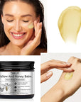 Tallow and Honey Balm for Skin Honey Butter Face & Body Cream For Skin Firming & Hydrating Balm Skin Care Tallow Face Moisturizer Cream (2)