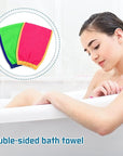 6 pcs exfoliating washcloth, korean