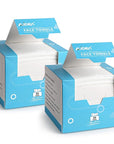 AIDEA Face Towels Disposable-100Ct (2 Box), Clean Facial Towelettes for Sensitive Skin, Cleansing Wipes for Makeup Removing, Nursing, Travel, Dry Wipes Face Cloths
