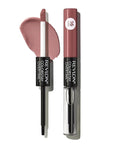 Revlon Liquid Lipstick with Clear Lip Gloss, ColorStay Overtime Lipcolor, Dual Ended with Vitamin E, 320 Faithful Fawn, 0.07 Fl Oz