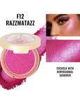 Oulac Luminisers Powdery Blusher for Cheeks Face Glow,Brighten 4.8g