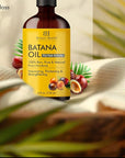 Botanic Hearth 100% Pure Batana Oil For Hair Growth | Infused with Batana Kemel Oil | Hair Oil Repairs Dry Damaged Hair, Strengthening, Healthier - Hair Tonic, 4.0 fl oz (pack of 2)