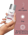 Eucerin Radiant Tone Daily Face Lotion with SPF 30, Dark Spot Corrector with Thiamidol, Face Moisturizer Helps Visibly Reduce the Look of Persistent Dark Spots, All Skin Types, 1.7 Fl Oz Bottle