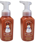 Bath & Body Works Toasted Vanilla Chai Gentle Foaming Hand Soap (2 Pack)