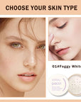 Setting Powder Loose Face Powder Lightweight Soft Smooth