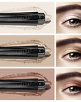 3PCS Eyeshadow Stick,Champagne Metallic And Shimmer Eye shadow Pencil Crayon Brightener Makeup with Crease-proof Formula,Waterproof & Long Lasting Eye Shadow And Eyeliner Pen Set