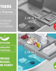 Artmalle bathtub tray bath caddy