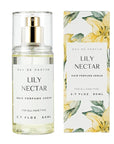 Hair Perfume for Women, Summer Lightweight Long Lasting Fragrance Mist - 3:7 Hydrating Serum Alcohol Free Formula, Argan Oil Scented Hair Spray with Keratin & Elastin (Lily Nectar) 2.7 fl oz