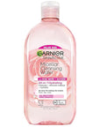 Garnier Micellar Water with Rose Water and Glycerin, Hydrating Facial Cleanser & Makeup Remover, For All Skin Types, Vegan, Cruelty Free, 23.7 Fl Oz (700mL), 1 Count