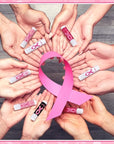 25 Pack Breast Cancer Awareness Accessories Gifts Bulk Lip Balms Favors Pink Ribbon Lip Balms Favors Breast Cancer Awareness Month Support Party Items Decorations for Women Men Survivors
