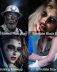 MEICOLY Black Special Effects Powder,Ultrafine Loose Dirt Powder Halloween,Charred Ash, 0.88Oz