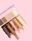 wet n wild Color Icon Eyeshadow Makeup 5 Pan Palette, Matte, Shimmer, Metallic, Long Wearing, Rich Buttery Pigment, Cruelty Free - Walking On Eggshells
