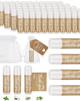 100 Set Thank You Lip Balm Guests