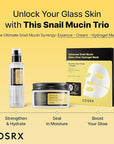 COSRX Snail Mucin 92% Face Moisturizer, 3.52 Oz, Lightweight Moisturing Cream for Soft, Glowy Skin, Korean Skin Care, Korean Moisturizer Face Cream