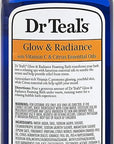 Dr. Teal's Foaming Bath Variety Gift Set (2 Pack, 34oz Ea.) - Soothe & Sleep Lavender, Glow & Radiance Vitamin C and Citrus - Essential Oils Blended with Pure Epsom Salt Relieve Pain & Daily Stress