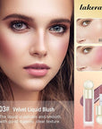 Liquid Blush, Soft Cream Liquid Blush for Cheeks, Everyday Wear(03#)