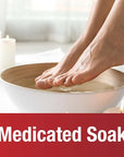 Kerasal Athlete's Medicated Foot Soak, Bath for 5-in-1 Rapid Symptom Relief, 12 Count, (Pack of 1)