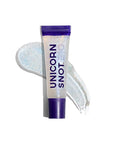UNICORN SNOT Lip Gloss, Long-Lasting Sparkly Lip Shine, Vegan & Cruelty Free, Non-Sticky Formula, Lip Gloss for Festivals and Rave Makeup, Clear (Cosmos)