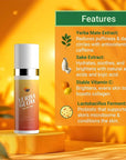 Caffeine Eye Cream – Yerba Glow Natural Under Eye Serum for Dark Circles, Puffiness & Fine Lines – Clean Hydrating Formula with Yerba Mate, Sake & Hyaluronic Acid
