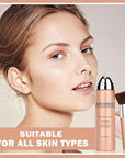 Airbrush Foundation Makeup Spray Silky Lightweight Full Coverage