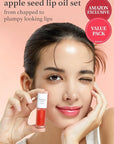 NOONI Appleseed Lip Oil Set - Applecherry & Lip