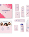 eSalon Permanent Hair Color & Hair Dye Complete Kit - Dark Blonde Copper Gold - Personal Colorist Kit for Up To 100% Gray Coverage for All Hair Types - Professional-Grade Ammonia-Free Hair Dye