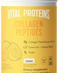 Vital Proteins Collagen Peptides Powder, Collagen Supplements, Hair & Skin Health, 14 Servings, Lemon